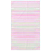 Streifen, rosa, grün tischdecke (Vorderseite)