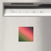 Streifen, rot , grün , Gradientenwurf Kissen Magnet (In Situ (Geschirrspüler))