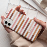 Streifen rot neutrale modern Case-Mate iPhone 14 pro hülle<br><div class="desc">Dicke Streifen in rosa,  rot,  ton,  braun,  braun,  rost und terracotta. Dieses Gehäuse ist stilvoll und modern,  mit Ihrem Namen oder einer personalisierten Nachricht.</div>
