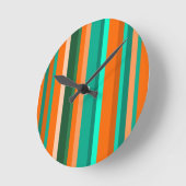 Streifen Runde Wanduhr (Winkel)