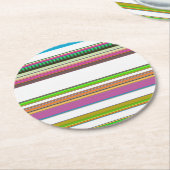 STREIFEN RUNDER PAPPUNTERSETZER (Angewinkelt)