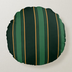 Streifen Rundes Kissen