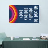 Streifen Rundrahmen 01 + Ihre Idee Banner (Messeveranstaltung)