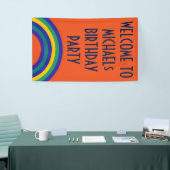 Streifen Rundrahmen 02 + Ihre Idee Banner (Messeveranstaltung)