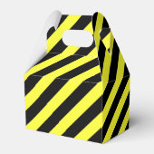 Streifen schwarz und gelb geschenkschachtel (Rückseite)