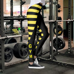 Streifen schwarz und gelb leggings<br><div class="desc">Das Design der Leggings "Schwarz und Gelb Streifen" zeichnet sich durch fette, abwechselnde schwarz-gelbe Streifen aus, die ein auffallendes und auffälliges Muster schaffen. Die Kontrastfarben machen diese Leggings zu einem idealen Farbtupfer, während das strapazierfähige, komfortable Material eine perfekte Passform und Bewegungsfreiheit garantiert. Diese Leggings sind vielseitig genug, um sich im...</div>