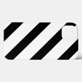 Streifen (schwarz und weiß) | Diagonal) Jede benut Case-Mate iPhone Hülle (Rückseite (Horizontal))