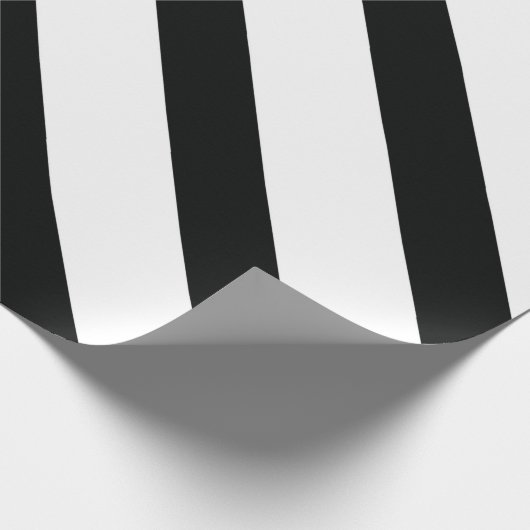Streifen (schwarz und weiß) | Diagonal) Jede benut Geschenkpapier (Ecke)