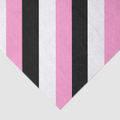 Streifen schwarz, weiß und rosa seidenpapier (Detail)