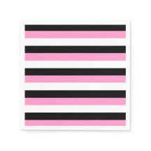 Streifen schwarz, weiß und rosa