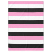 Streifen schwarz, weiß und rosa