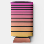 Streifen Selters Dosenkühler (Rückseite)