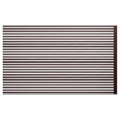 Streifen Siegel Brown Stoff (Yard (91,4 cm))