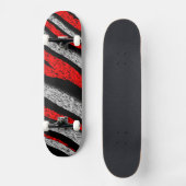 Streifen Skateboard (Vorderseite)