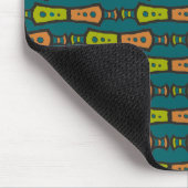 Streifen, Stammmuster, Aquamarin: Mousepad (Ecke)