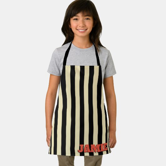 Streifen Streifen gestreift Kinder Kochkunst perso Schürze (Insitu)