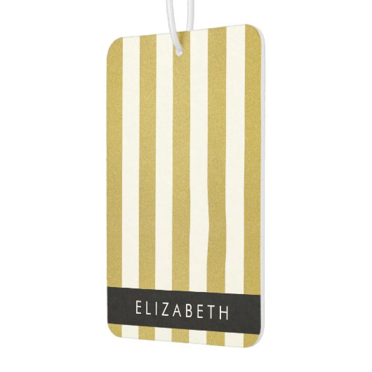 Streifen, Streifen, Linien, Ihr Name Autolufterfrischer (Links)