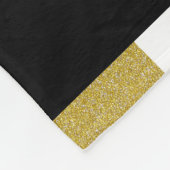 Streifen, Streifen, Linien, Ihr Name Fleecedecke (Ecke)