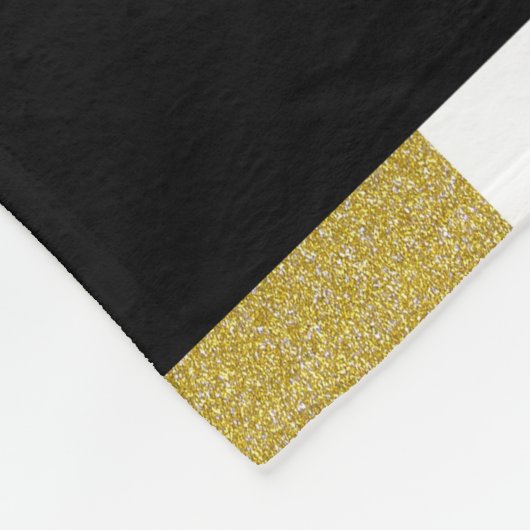 Streifen, Streifen, Linien, Ihr Name Fleecedecke (Ecke)