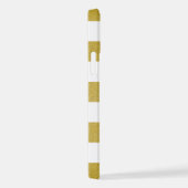 Streifen, Streifen, Linien, Ihr Name iPhone Hülle (Rechte Seite)