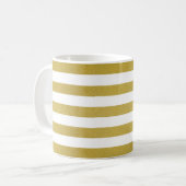 Streifen, Streifen, Linien, Ihr Name Kaffeetasse (Vorderseite Links)