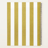 Streifen, Streifen, Linien, Ihr Name Planer (Rückseite)