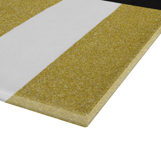 Streifen, Streifen, Linien, Ihr Name Schneidebrett (Ecke)