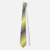 Streifen stripes grau gelb gray grey yellow krawatte (Vorderseite)