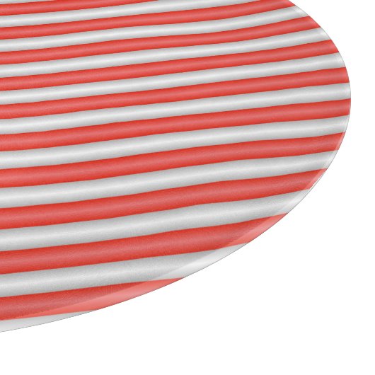 Streifen-Süßmuster Schneidebrett (Ecke)