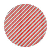 Streifen-Süßmuster Schneidebrett (Vorderseite)