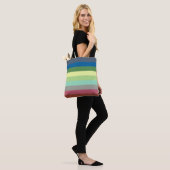 Streifen Tasche (Am Model)