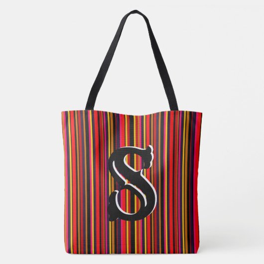 Streifen Tasche (Rückseite)