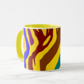 Streifen Tasse (Vorderseite Links)