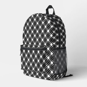 Streifen Textur Bedruckter Rucksack