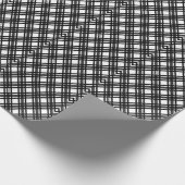 Streifen Textur Geschenkpapier (Ecke)