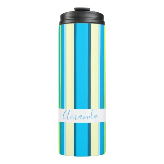 Streifen Thermosbecher (Vorderseite)