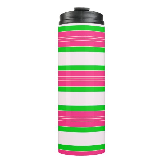 Streifen Thermosbecher (Vorderseite)