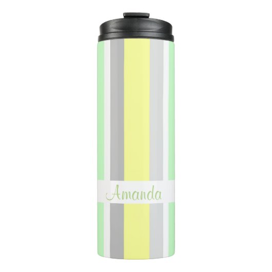 Streifen Thermosbecher (Vorderseite)