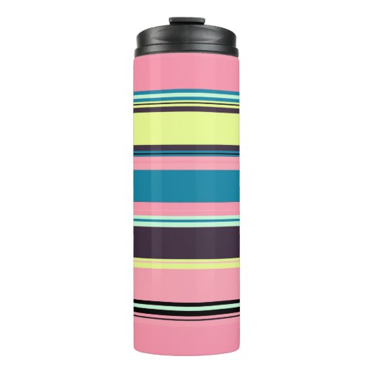 Streifen Thermosbecher (Vorderseite)