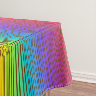 Streifen Tischdecke