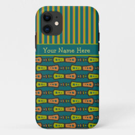 Streifen, Tribal Muster, Aquamarin: iPhone 5/5s Ca Case-Mate iPhone Hülle