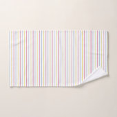 Streifen-Trio Badhandtuch Set (Handtuch)