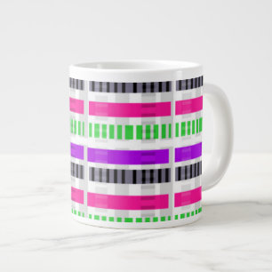 Streifen u. Karo 2014 Jumbo-Tasse