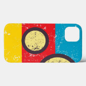 Streifen u. Kreis Case-Mate iPhone Hülle (Rückseite (Horizontal))