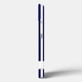 Streifen und Ankermonogramm Case-Mate iPhone Hülle (Rückseite / Links)