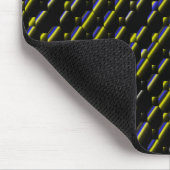 Streifen und Blasen... Mousepad (Ecke)