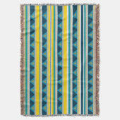 Streifen und Dreiecke Decke (Vorderseite Vertikal)