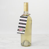 Streifen und flaschenanhänger (Angewinkelt)