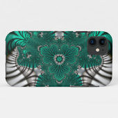 Streifen und Fraktale Case-Mate iPhone Hülle (Rückseite (Horizontal))