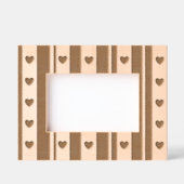 Streifen und Herzen Geätzte Rahmen (Vorderseite)